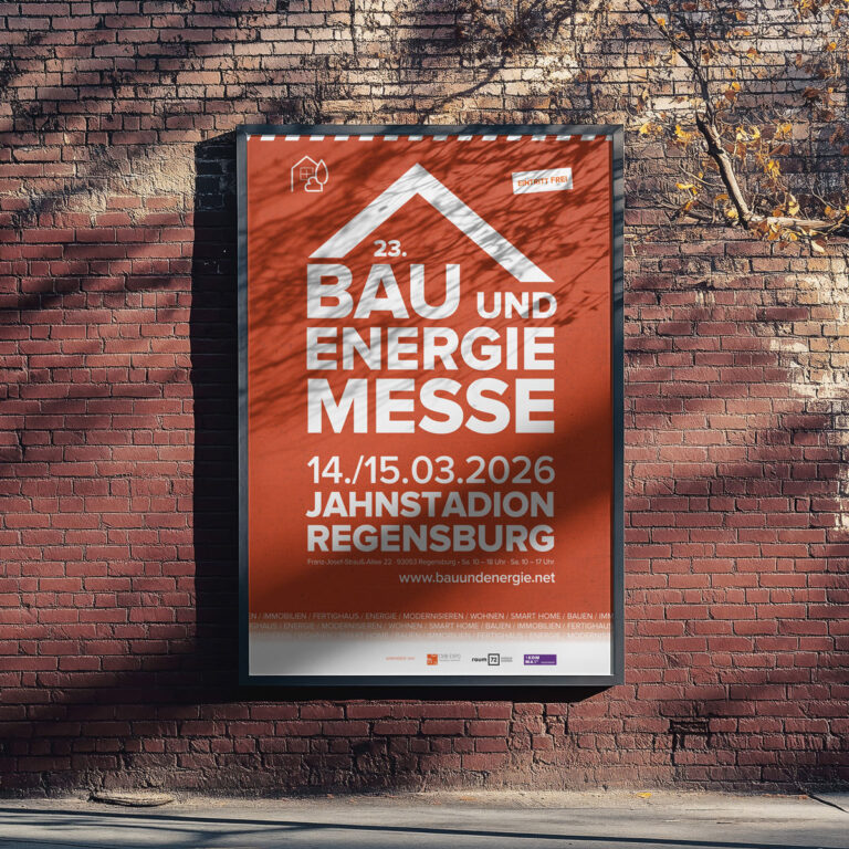 Bau und Energie Messe Poster